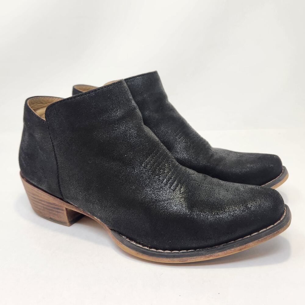 Roper Black Heeled Boots